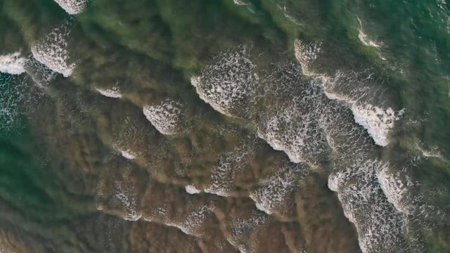 Wave lines from tel aviv above the coast line Drone Footage
4k 30fps