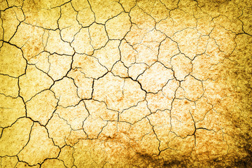 Dried and Cracked ground,Cracked surface,Dry soil in arid areas.