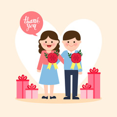Family illustration, character, Mother's Day