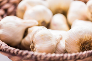 Organic garlic