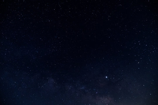 満点の星空と天の川」