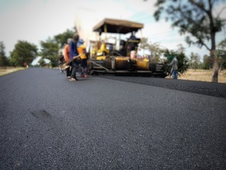 Fototapeta premium Road construction