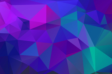 Obraz premium blue purple geometric background. Fluid shapes composition. Eps10 vector. 