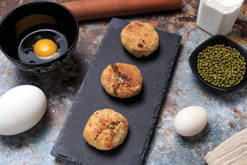 Delicious mung bean cakes