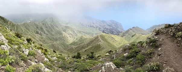 Foto op Canvas Panorama im Teno Gebirge Teneriffas © Daniel Schmidt