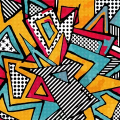 Foto op Plexiglas psychedelische abstracte graffiti achtergrond © VECTOR CORPORATION