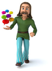 Fun Gaul - 3D Illustration