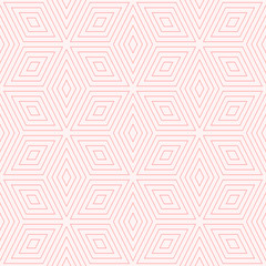 Summer background pattern geometric abstract design pink colors seamless vector.