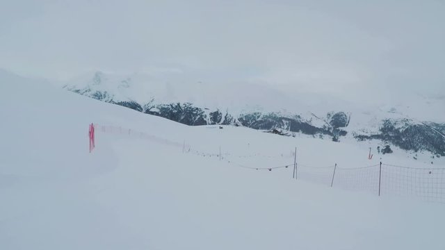 boardercross pov ski and snowboarding in livigno, italian alps