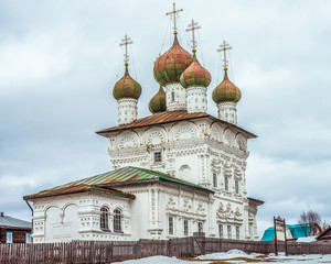 The Church of St. Nicholas the town of Nyrob