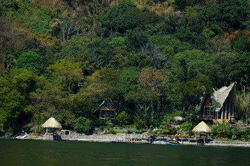 Fototapeta na wymiar Guatemala Lake Atitlan
