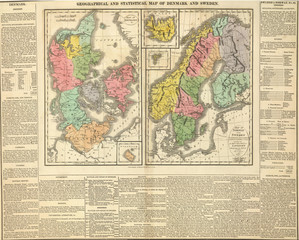 Scandinavia medieval map