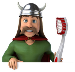 Fun Gaulois- 3D Illustration