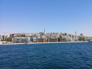 Großstadt Baustelle