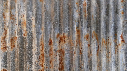 rusty metal wall background, zinc roof texture, old iron plate background