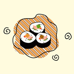 Sushi Illustration