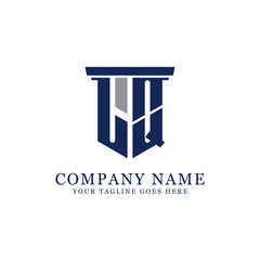 Simple Letter LQ  logo Design vector, can be used initial name, finance, law, business,art,