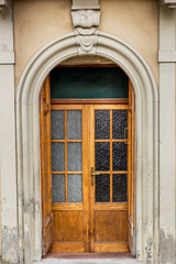 Fototapeta na wymiar Vintage house door