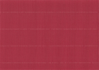 Corrugated colored cardboard crimson vintage color. Textural paper cardboard background for design