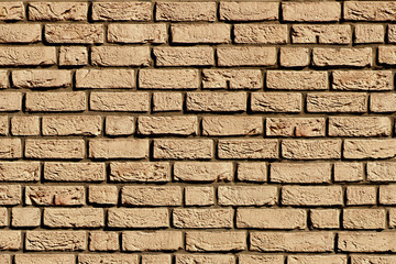 beige light brown brick bricks stone mortar stucco wall background backdrop surface