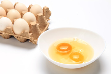 Crystal clear, smooth and round eggs