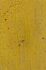 Yellow Painted Weathered Scratched Metal Texture