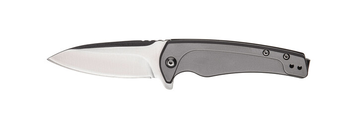 Penknife isolate on white background.