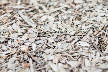 natural wood chips, the texture of the chips
