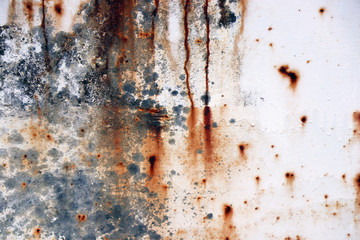 colorful rusty metal iron plate grunge wall background backdrop surface
