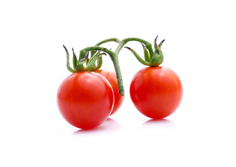 tomatoes isolated on white background