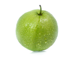 Guava isolated on white background