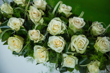 Fototapeta na wymiar bouquet de rose