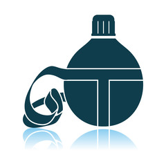 Touristic Flask Icon