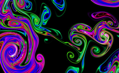 Magic space texture, pattern, looks like colorful smoke