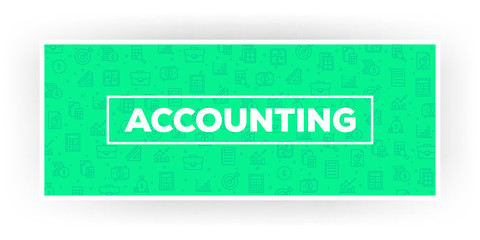 Accounting Banner Concept