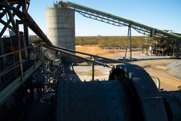 Fototapeta premium Mining Process Plant