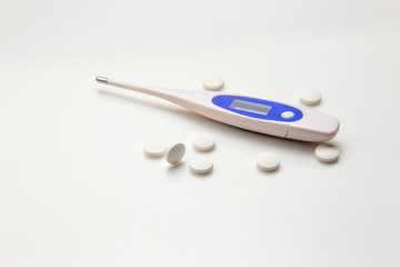 Drugs on a white background