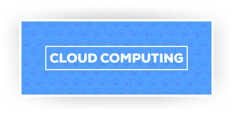 Cloud Computing Banner Concept