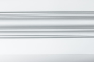 Molding on ceiling detail, interior design and architectural abstract background © Anneleven