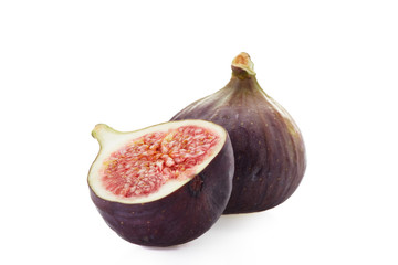 Ripe sweet figs.