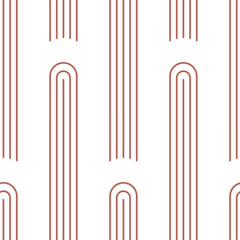 Abstract stripes. Vector illustration of seamless pattern.