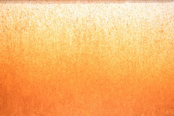 Background of orange mire on the wall