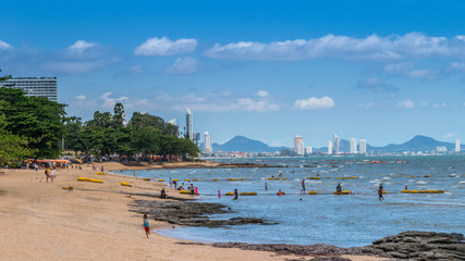 Obraz premium Jomtien Beach, Pattaya Thailand