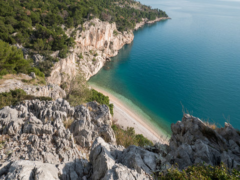 Paradise beach Nugal landscape