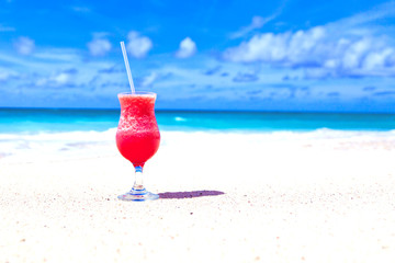 cocktail on the beach