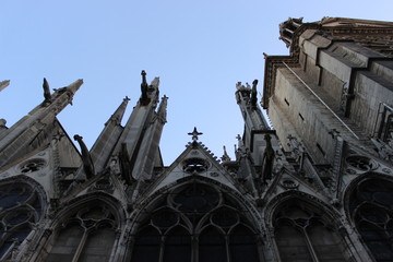 exterior of Notre Dame in Paris