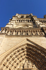 exterior of Notre Dame in Paris