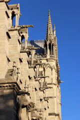 exterior of Notre Dame in Paris
