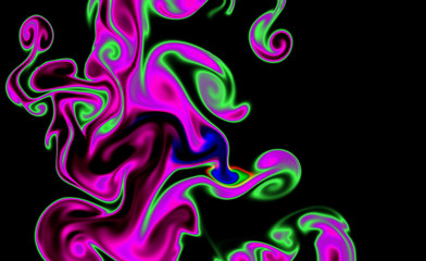Magic space texture, pattern, looks like colorful smoke