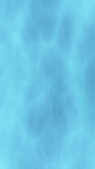 Background of abstract white color smoke isolated on blue color background. The wall of white fog. 3D illustration